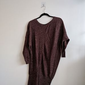 Zara batwing long knit